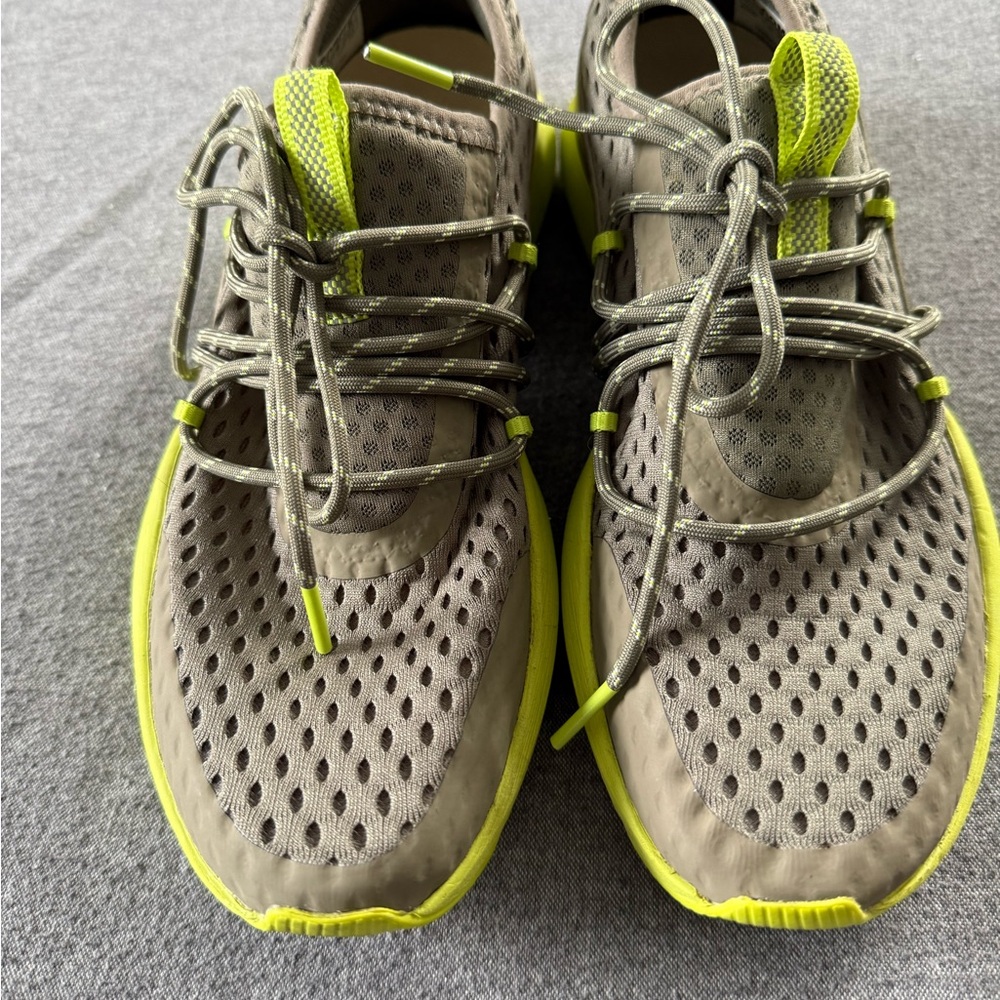 Sorel Women's Athletic Shoes in Gray and Neon Yellow